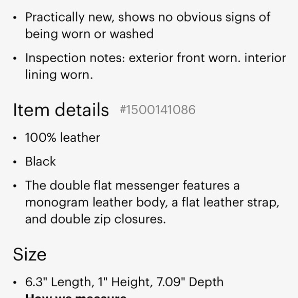 Pre-owned 2019 Monogram Shadow Double Flat Messenger Bag - Picture 16 of 16